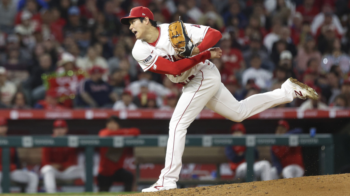 Los Angeles Angels starting pitcher Shohei Ohtani.